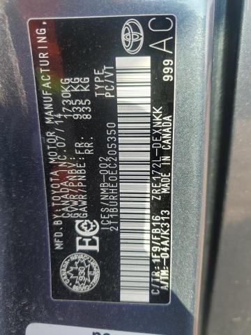 2014 TOYOTA COROLLA L  
