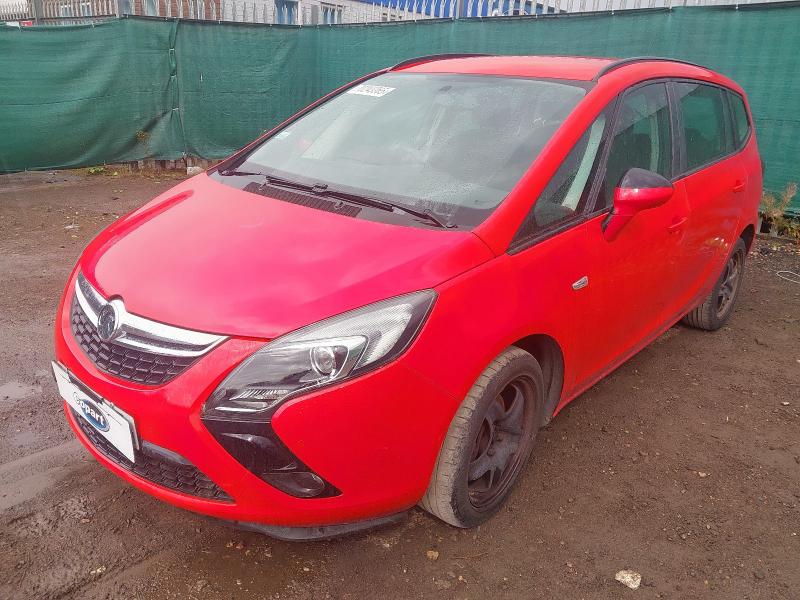 2015 VAUXHALL ZAFIRA EXCLUSIV for sale at Copart PETERLEE