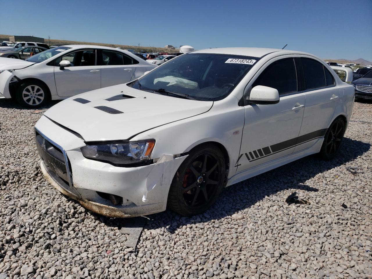 JA32V6FV0AU006857 2010 Mitsubishi Lancer Ralliart