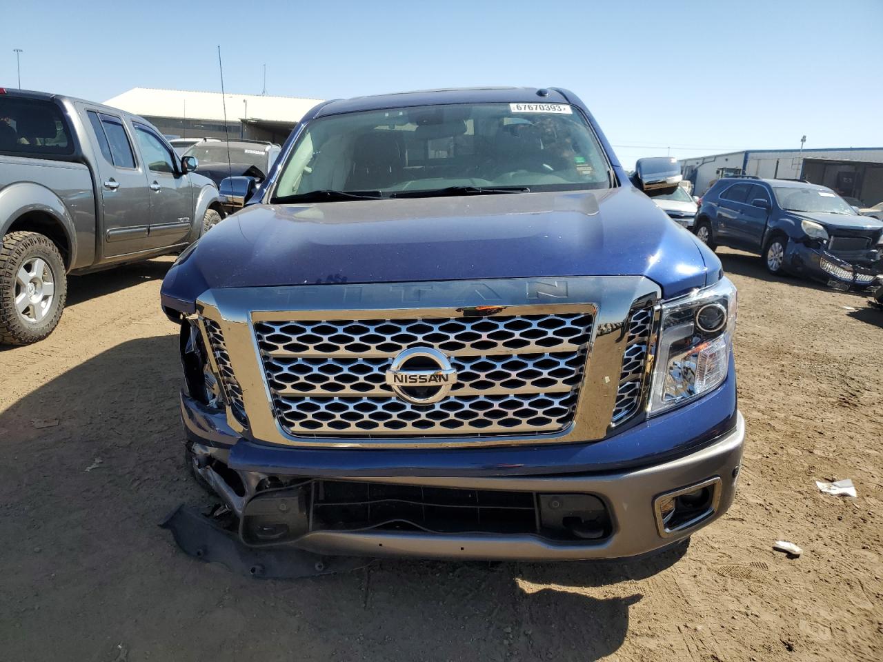 2017 Nissan Titan Sv VIN: 1N6AA1E54HN542516 Lot: 67670393