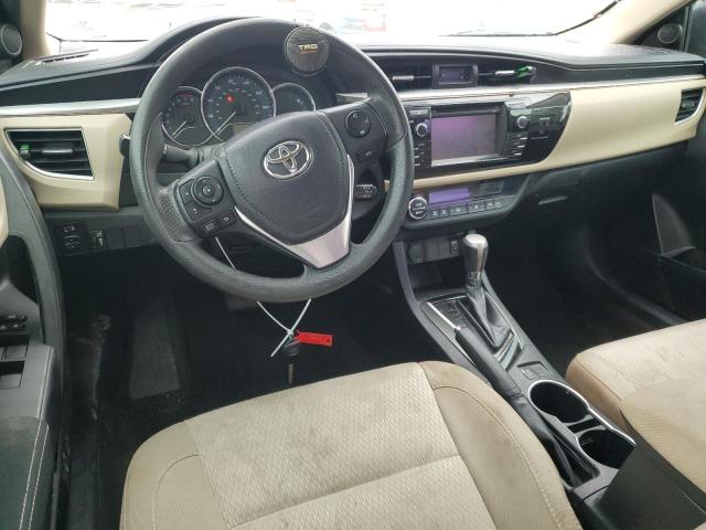  TOYOTA COROLLA 2014 Красный