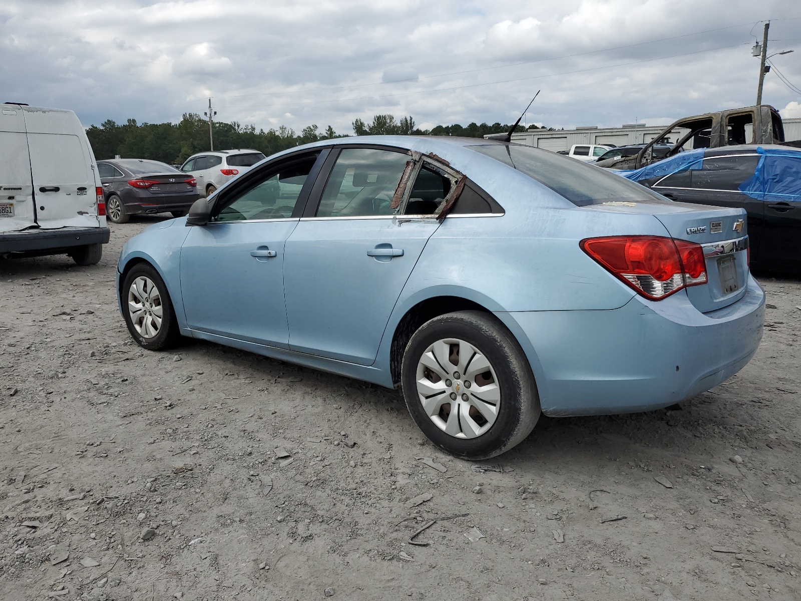 2012 Chevrolet Cruze Ls vin: 1G1PC5SHXC7224337