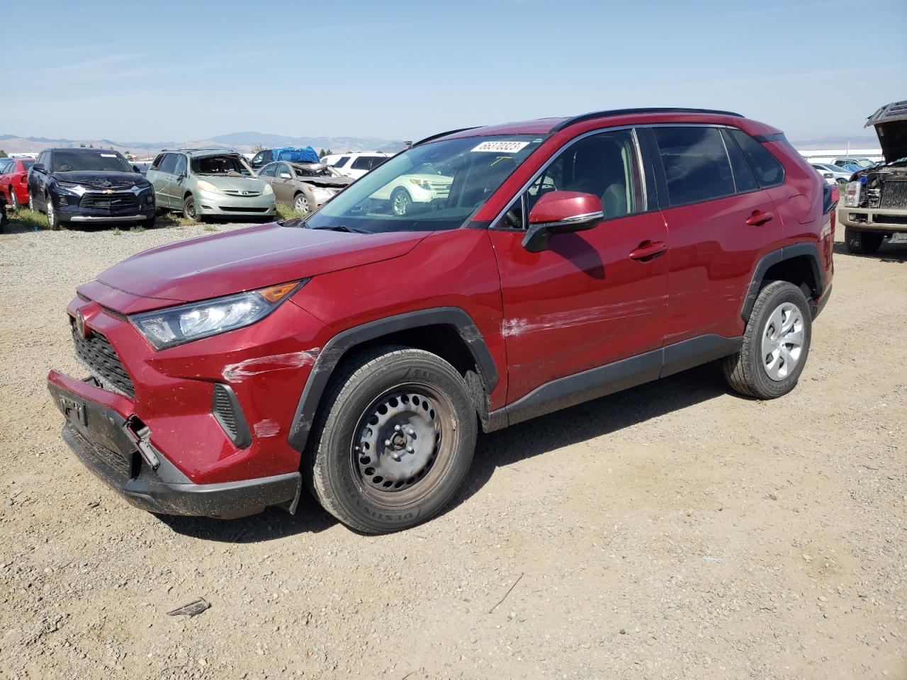 JTMG1RFV3LD047927 2020 Toyota Rav4 Le