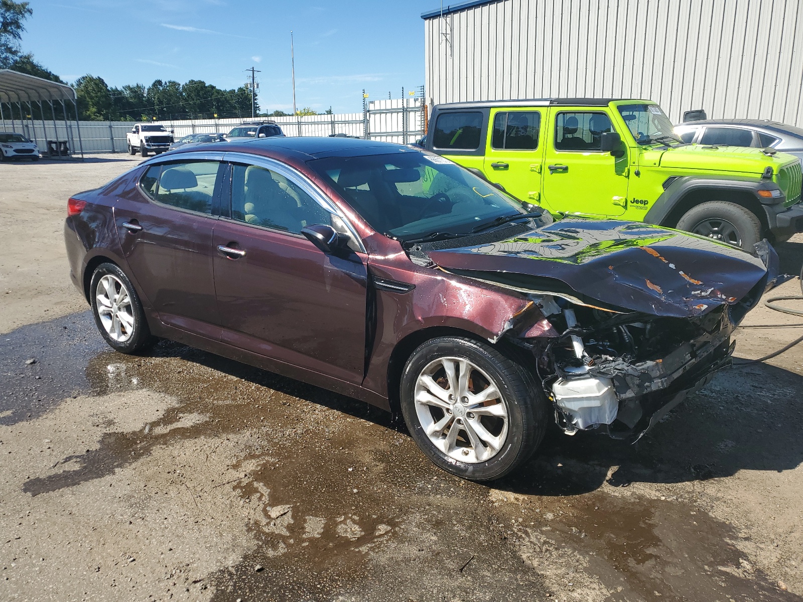 5XXGN4A74DG252163 2013 Kia Optima Ex