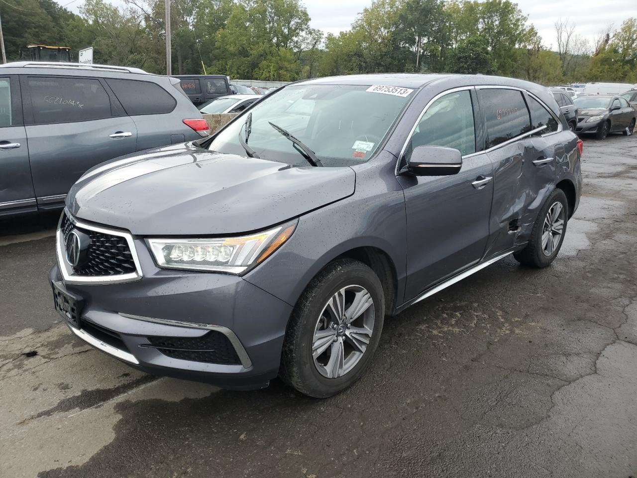 2020 Acura Mdx VIN: 5J8YD4H38LL012494 Lot: 69753513