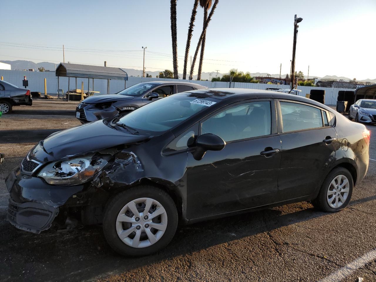 KNADN4A3XD6223942 2013 Kia Rio Ex