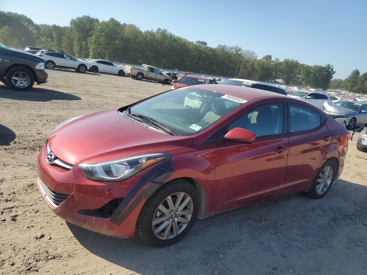 5NPDH4AE4GH745357 2016 Hyundai Elantra Se