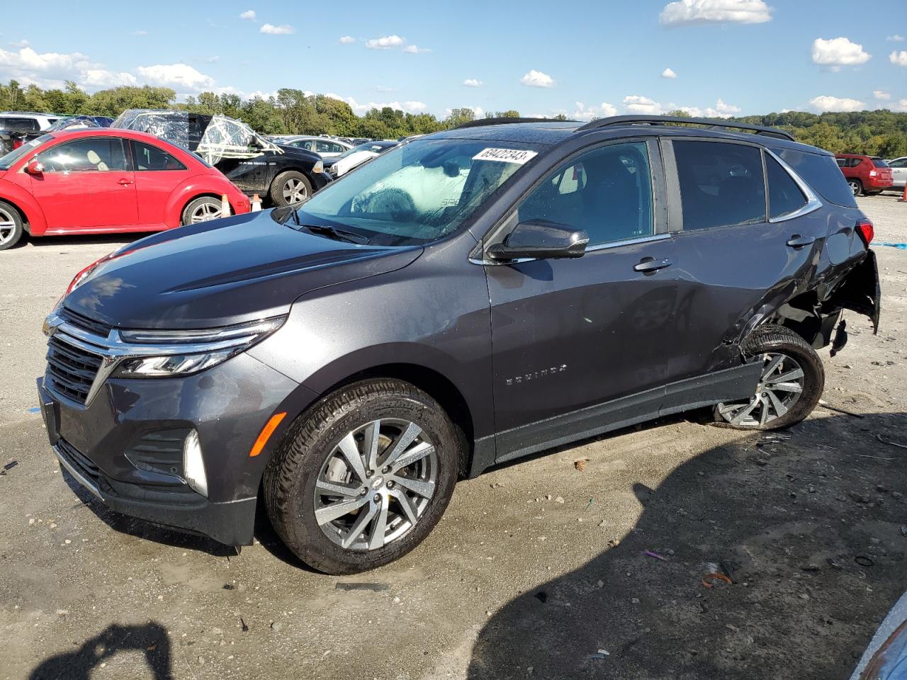 2022 Chevrolet Equinox Lt VIN: 3GNAXKEV8NS246480 Lot: 69422343