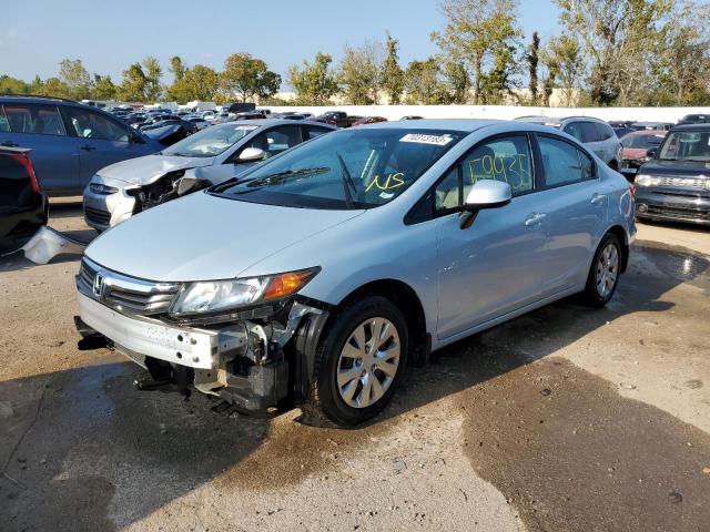 2012 Honda Civic Lx იყიდება Bridgeton-ში, MO - Front End