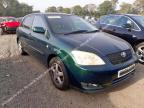 2004 TOYOTA COROLLA T3 for sale at Copart WOLVERHAMPTON