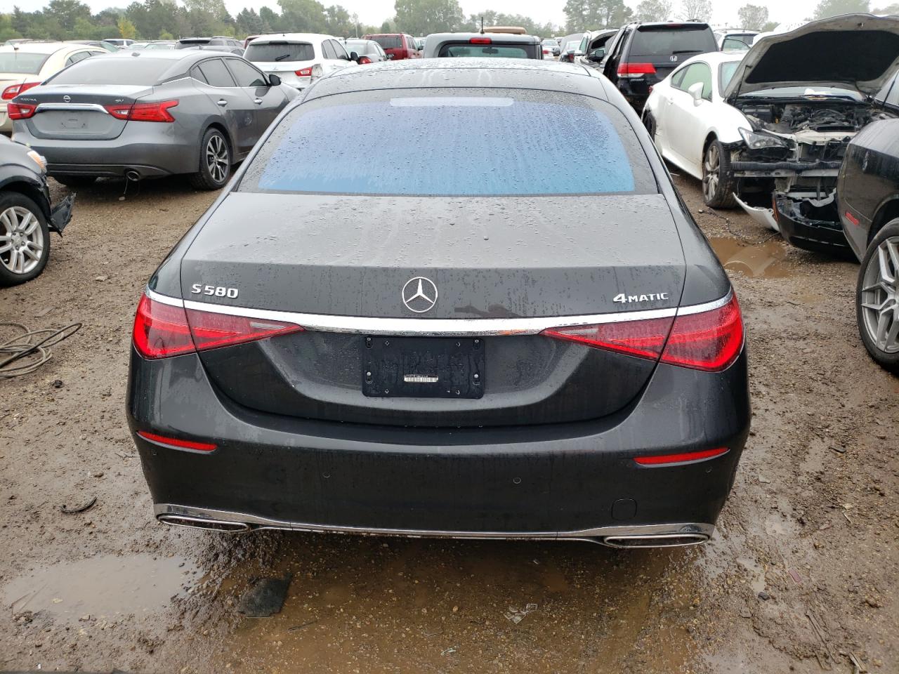 2021 Mercedes-Benz S 580 4Matic VIN: W1K6G7GB1MA032189 Lot: 69961863