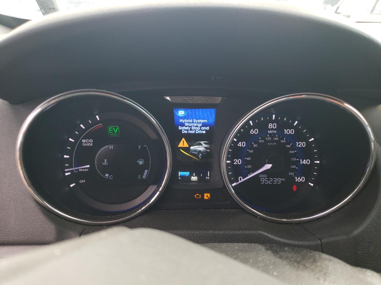 KMHEC4A41EA117945 2014 Hyundai Sonata Hybrid