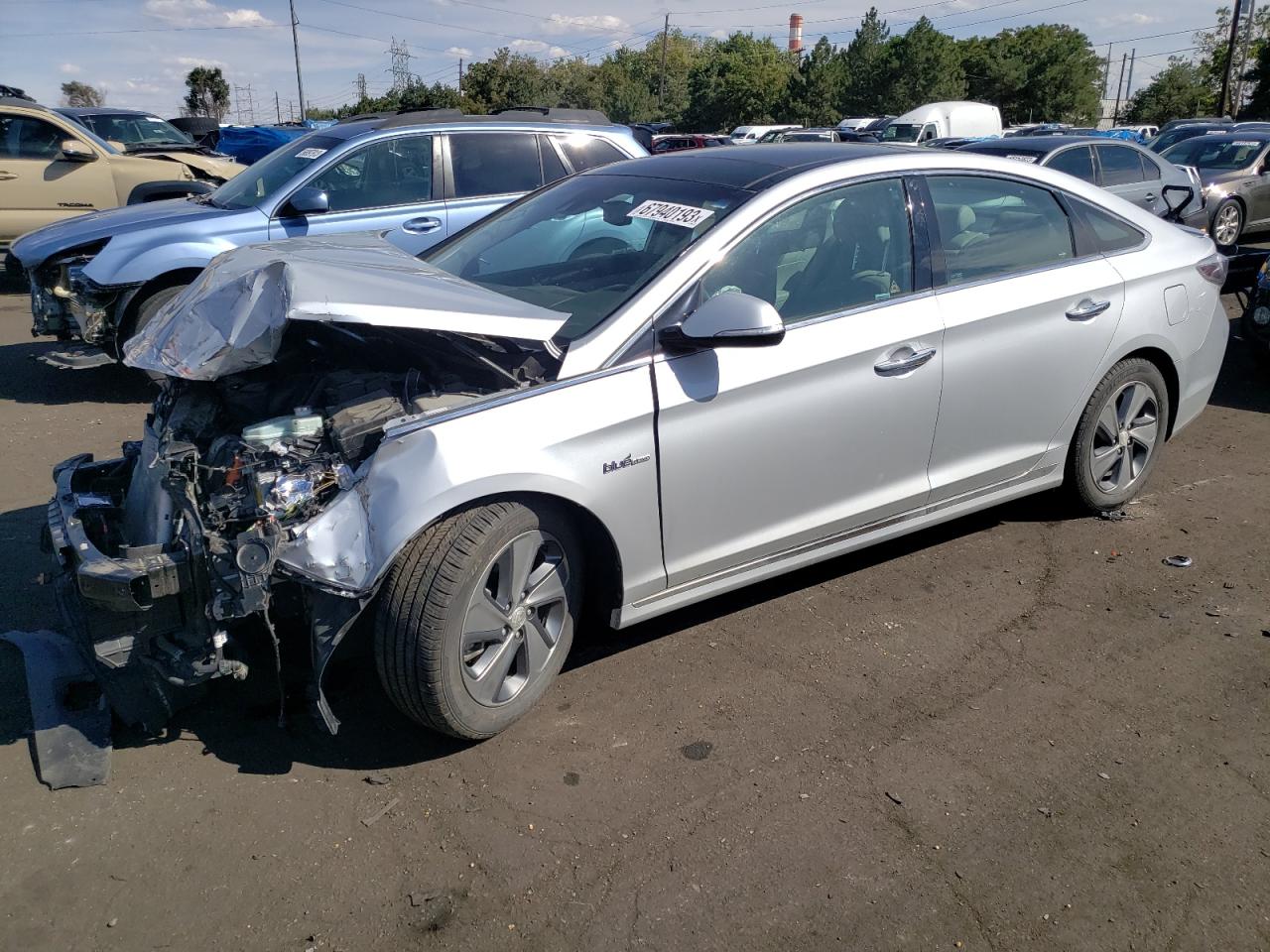 2017 Hyundai Sonata Hybrid VIN: KMHE34L39HA075680 Lot: 67940193