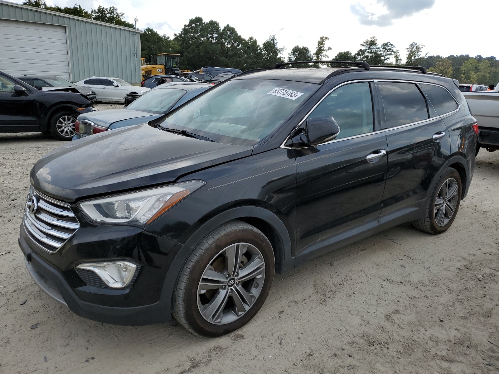 2014 Hyundai Santa Fe Gls vin: KM8SN4HF7EU082993