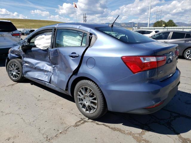  KIA RIO 2016 Blue