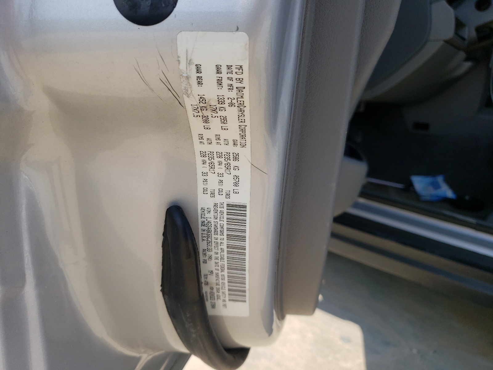 1J4GS48K66C263133 2006 Jeep Grand Cherokee Laredo