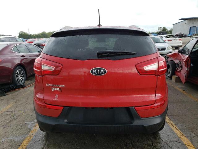  KIA SPORTAGE 2012 Красный