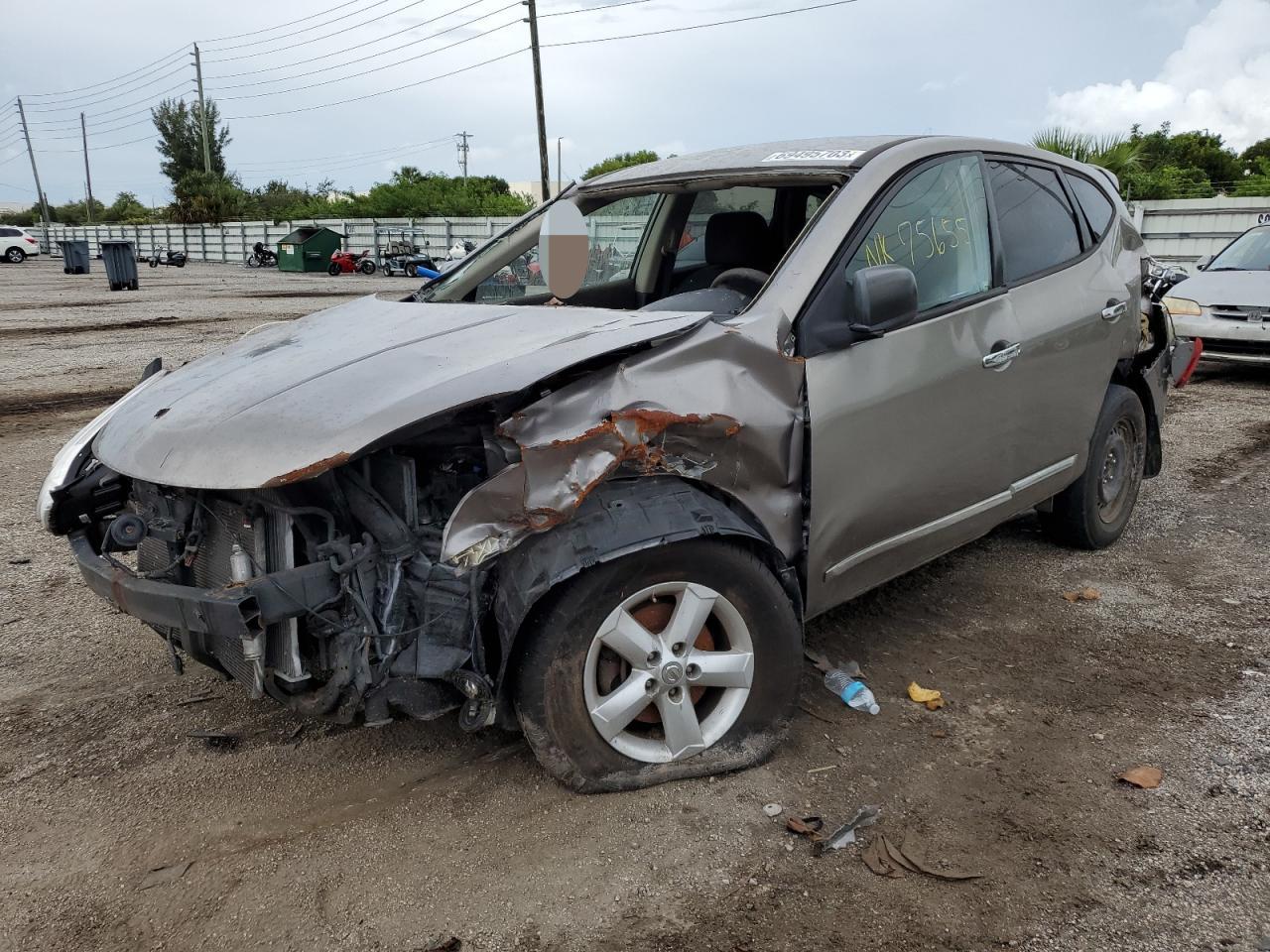 2012 Nissan Rogue S VIN: JN8AS5MT6CW600463 Lot: 71255874