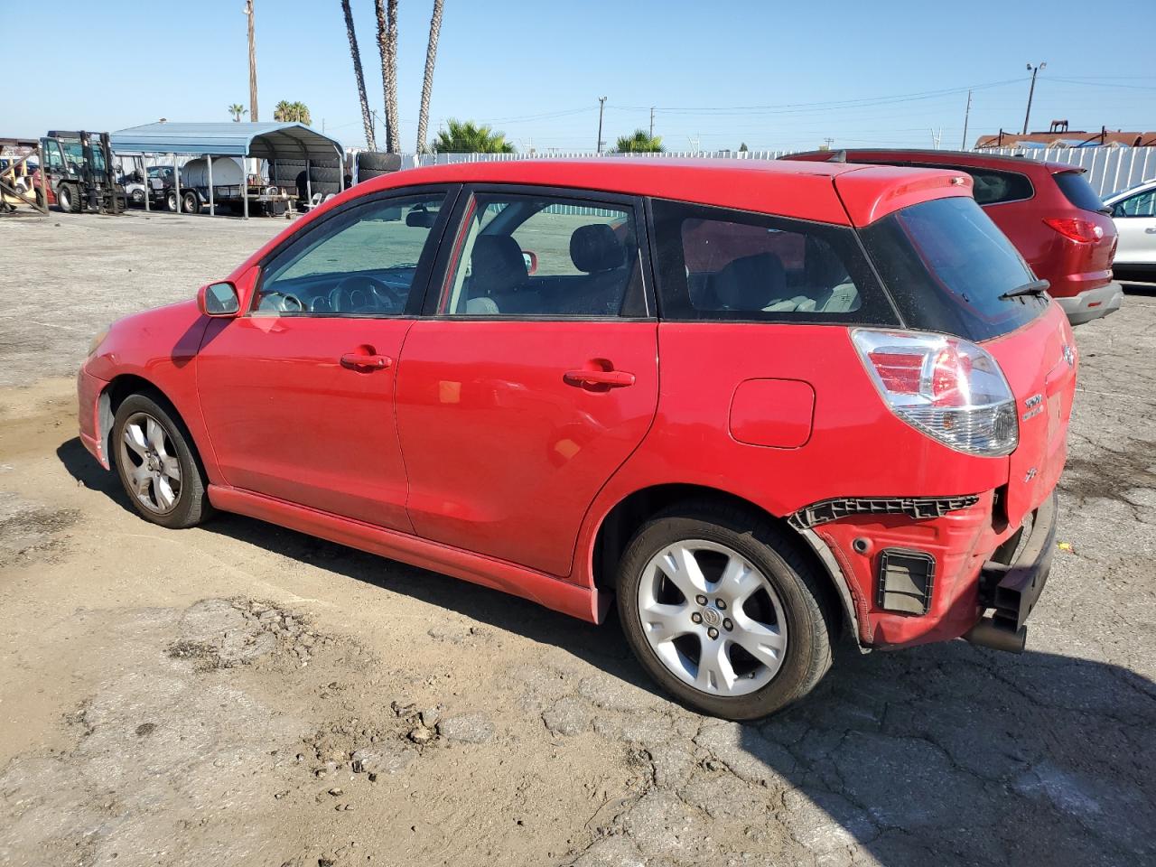 2007 Toyota Corolla Matrix Xr red null gas 2T1KR32E07C626995 photo #3