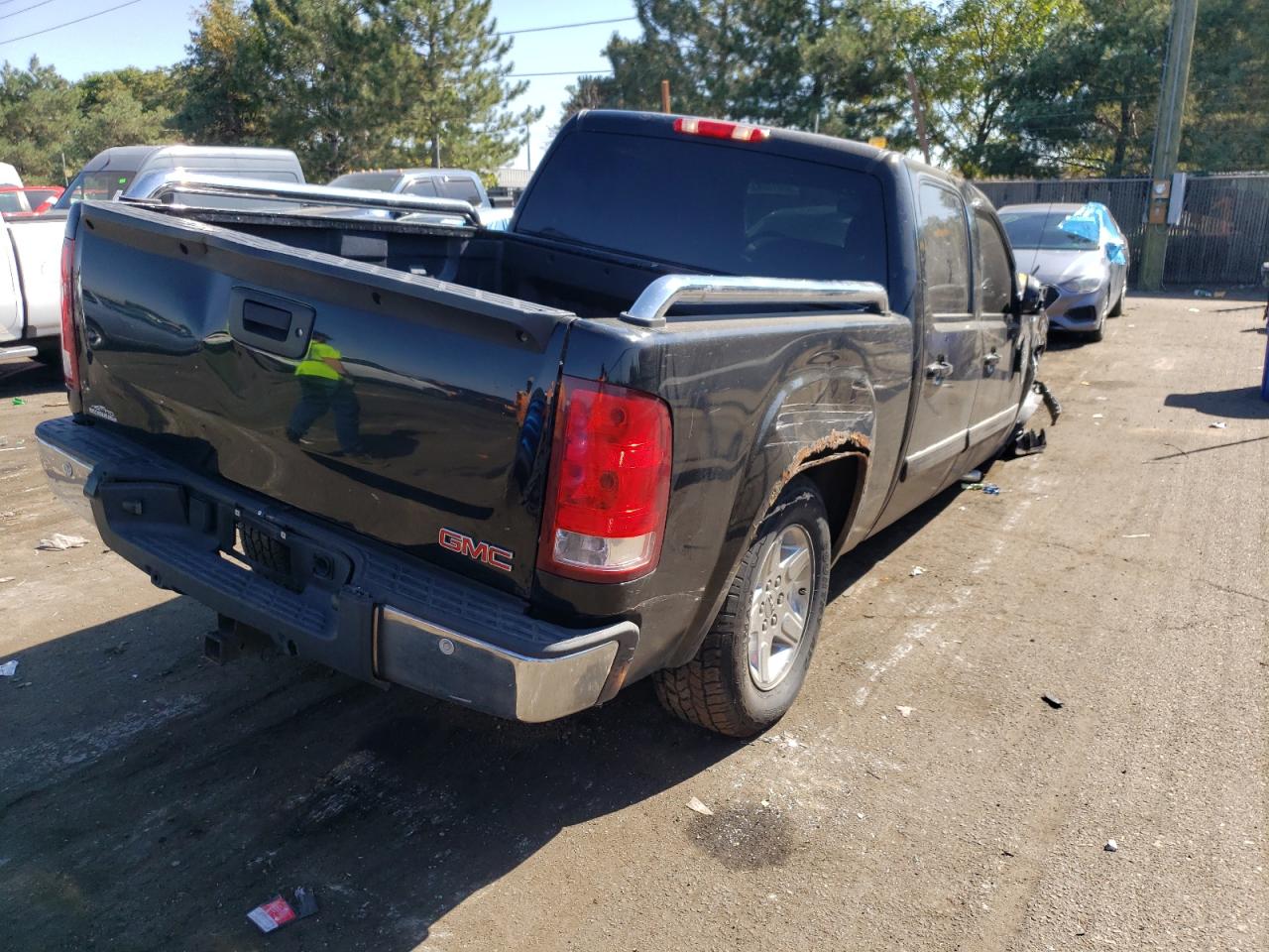 2010 GMC Sierra K1500 Slt VIN: 3GTRKWE34AG158703 Lot: 69910683
