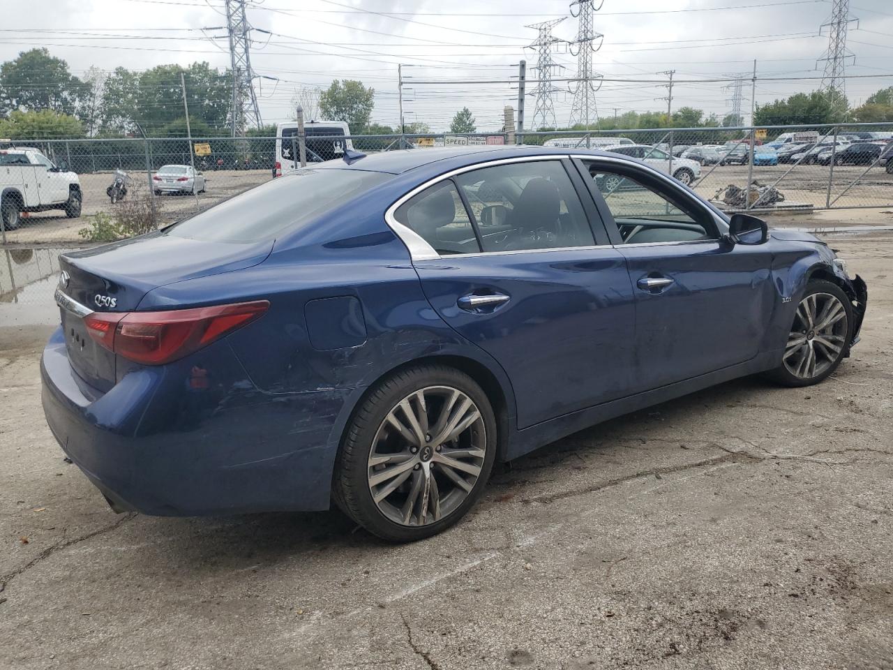 2018 Infiniti Q50 Luxe VIN: JN1EV7AR3JM440062 Lot: 69698593