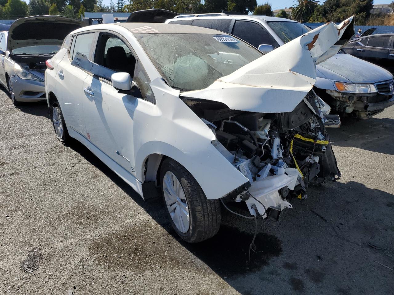 2019 Nissan Leaf S VIN: 1N4AZ1CP3KC300261 Lot: 66554833