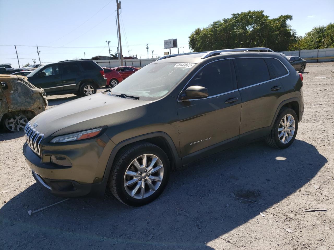 2015 Jeep Cherokee Limited for Sale in Oklahoma City, OK - Hail