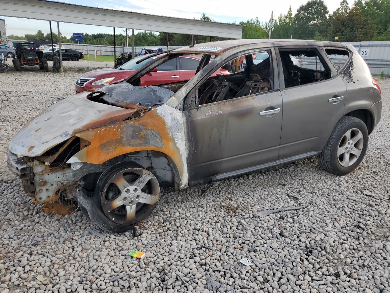2005 Nissan Murano Sl for Sale in Memphis, TN - Burn - Engine