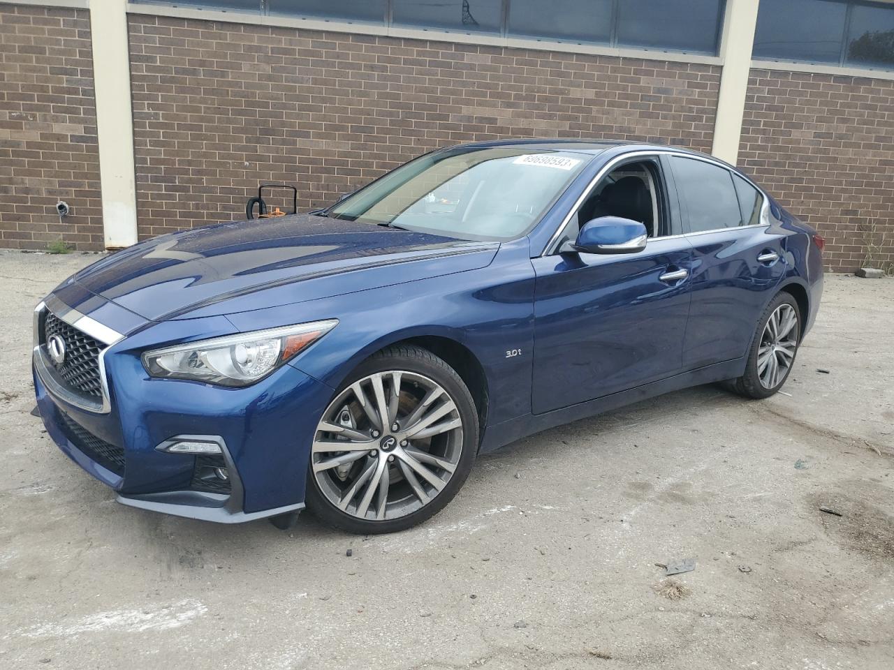 2018 Infiniti Q50 Luxe VIN: JN1EV7AR3JM440062 Lot: 69698593