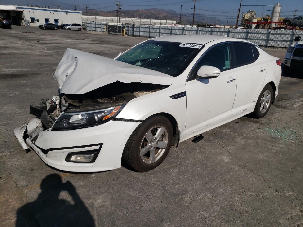 5XXGM4A79FG438237 2015 KIA OPTIMA - Image 1