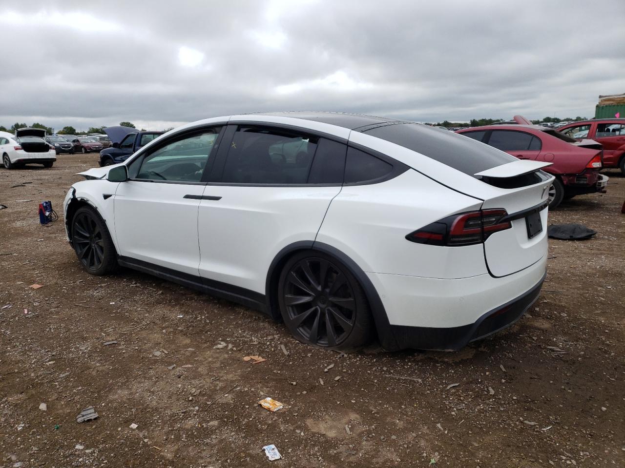 2022 Tesla Model X VIN: 7SAXCAE57NF363827 Lot: 66964163