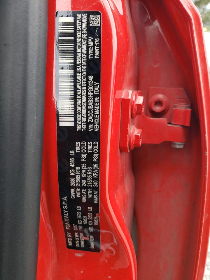 2017 Jeep Renegade Sport VIN: ZACCJBAB3HPG01348 Lot: 67715893