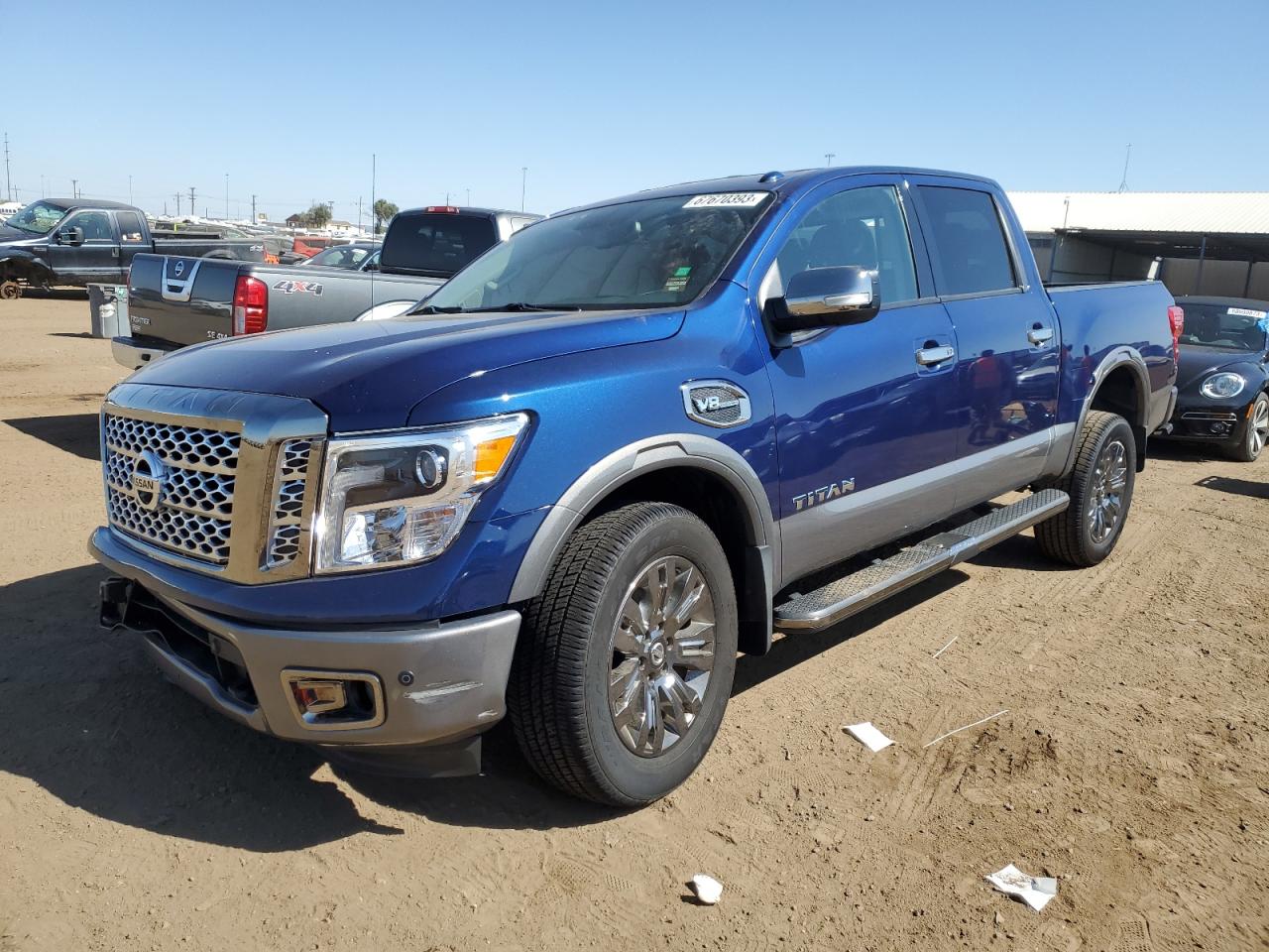 2017 Nissan Titan Sv VIN: 1N6AA1E54HN542516 Lot: 67670393