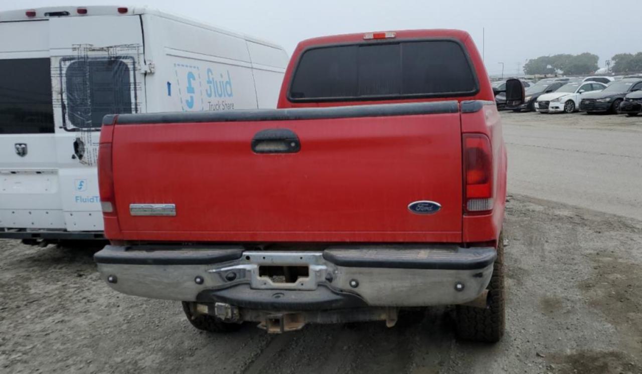 2005 Ford F350 Srw Super Duty VIN: 1FTWW31P95EA56289 Lot: 63681853