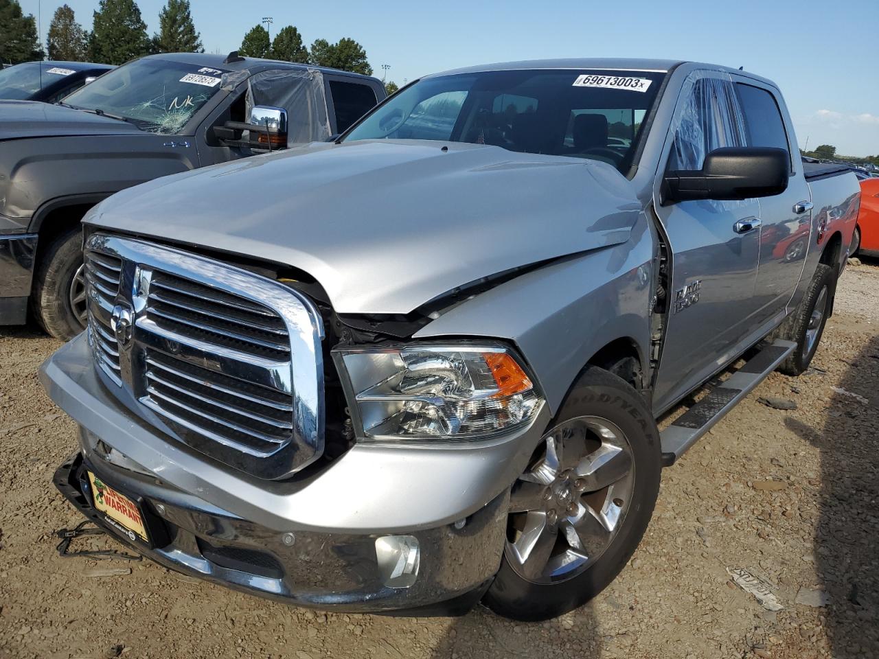 2016 Ram 1500 Slt VIN: 1C6RR6LT5GS169314 Lot: 69613003