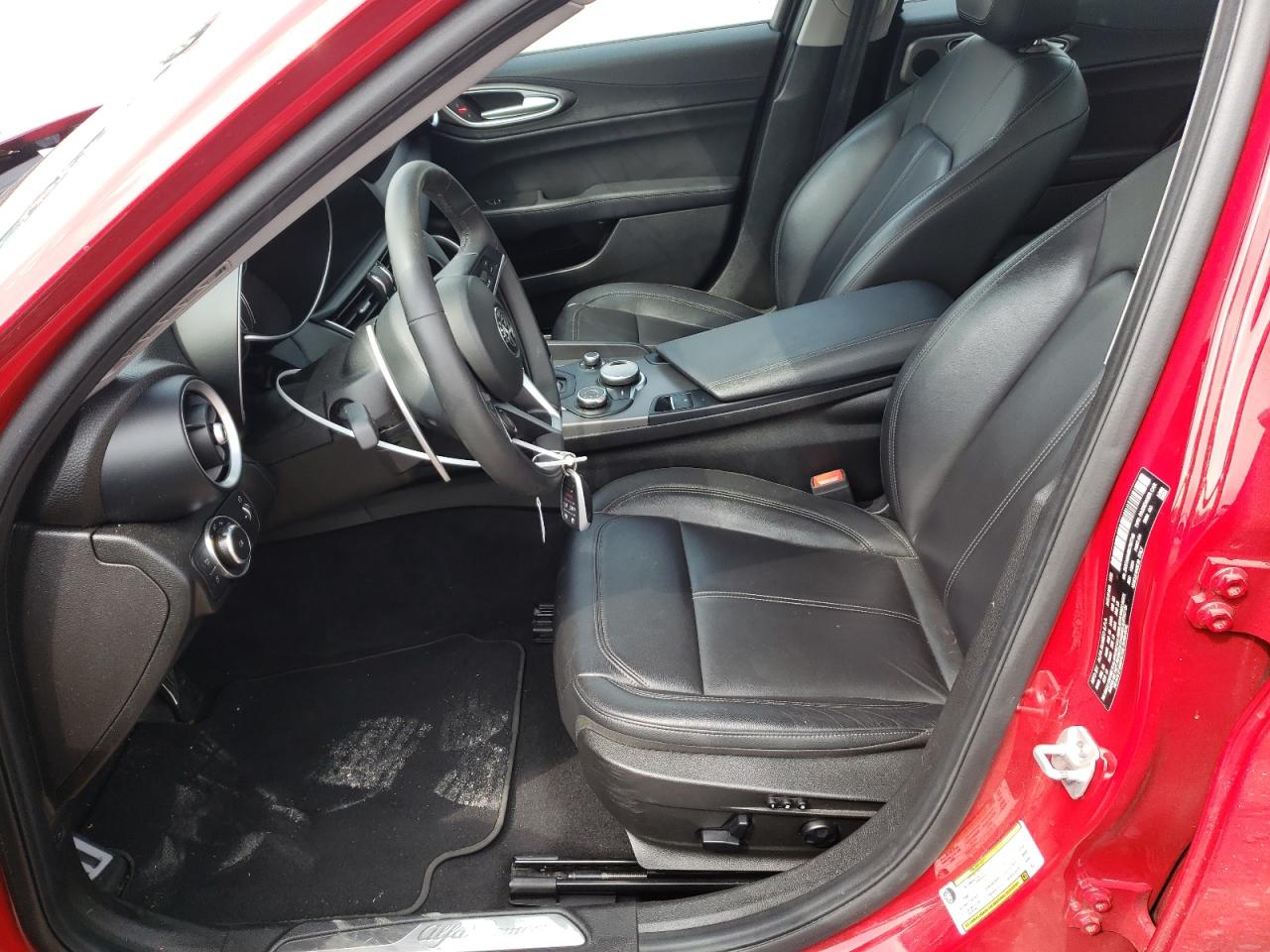 2019 Alfa Romeo Giulia VIN: ZARFAMAN9K7607748 Lot: 80152353