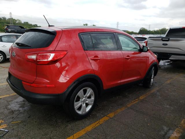  KIA SPORTAGE 2012 Червоний