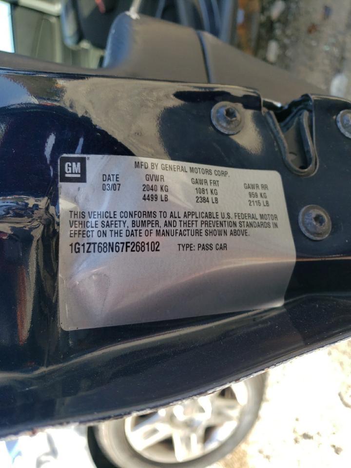 2007 Chevrolet Malibu Maxx Lt VIN: 1G1ZT68N67F268102 Lot: 68728144
