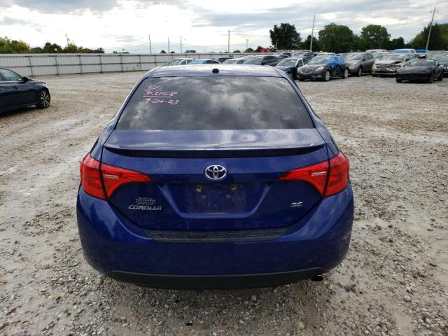  TOYOTA COROLLA 2017 Blue