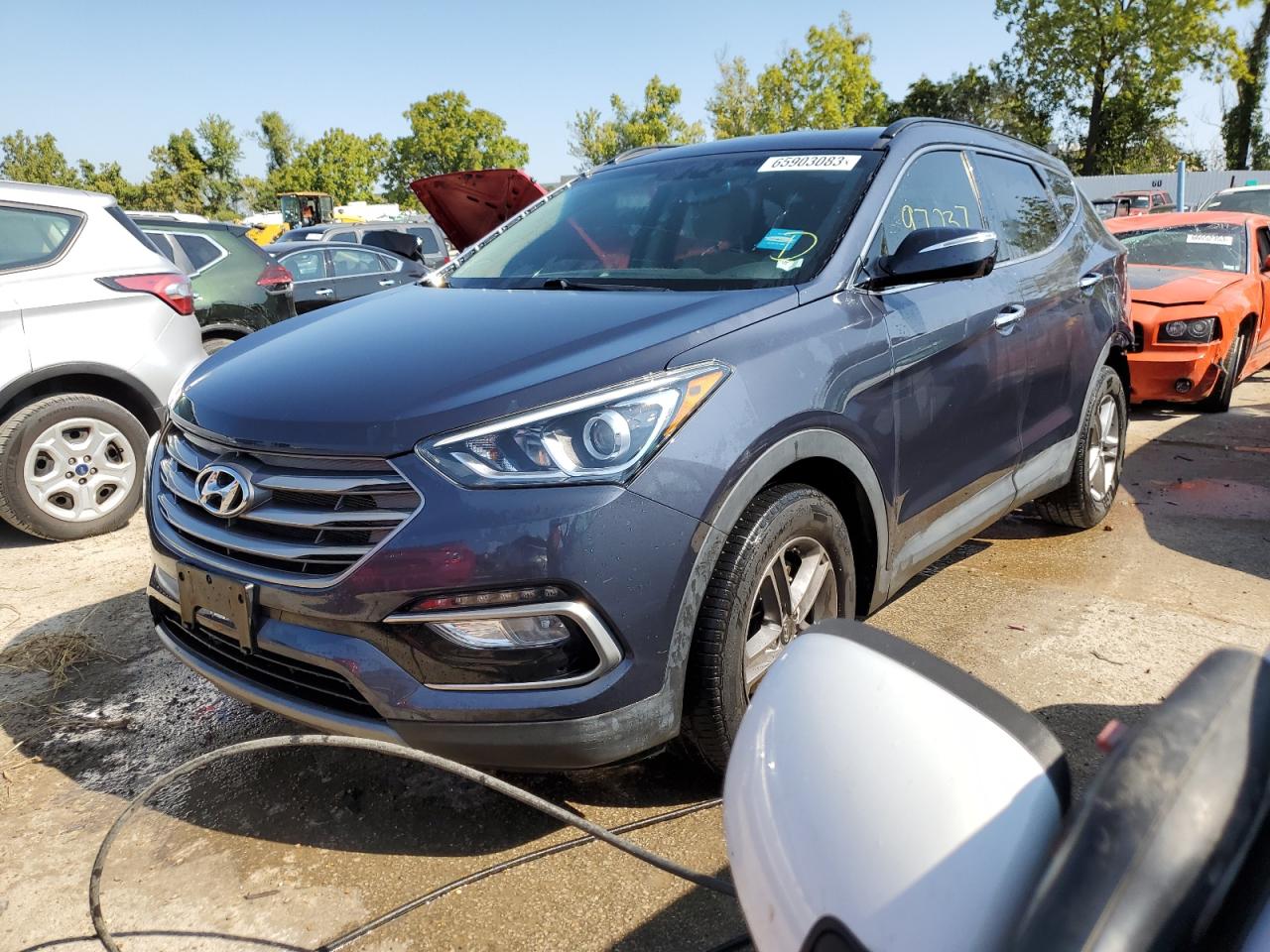 5XYZU3LB7JG528642 2018 Hyundai Santa Fe Sport