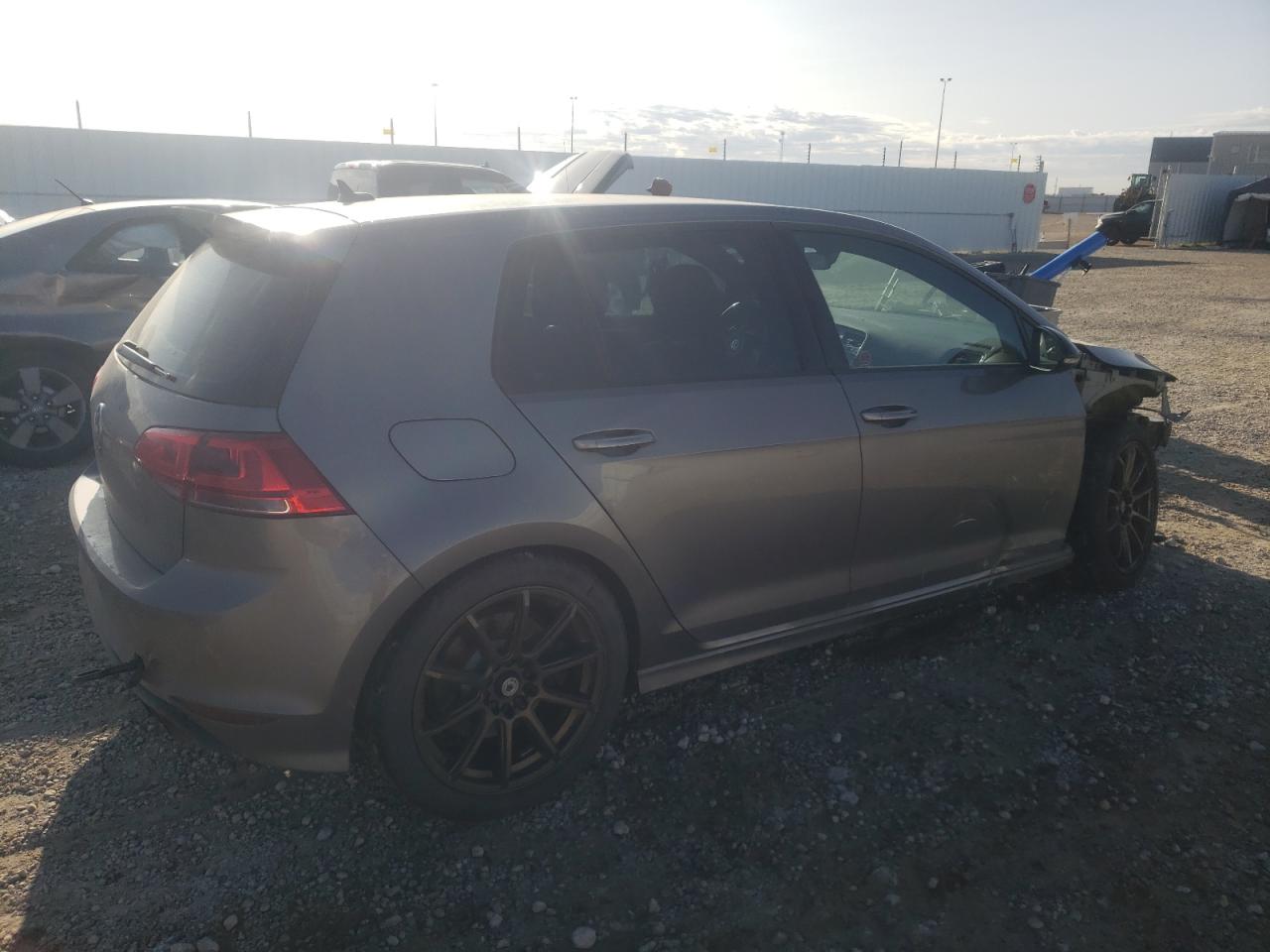 2017 Volkswagen Golf R grey null gas WVWVF7AU9HW175225 photo #4