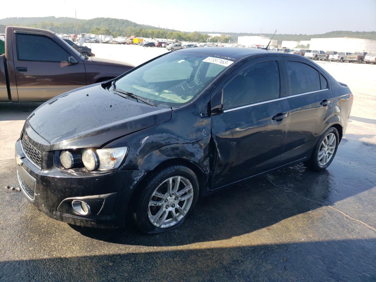 2014 Chevrolet Sonic Lt на продаже в Tulsa, OK - Front End