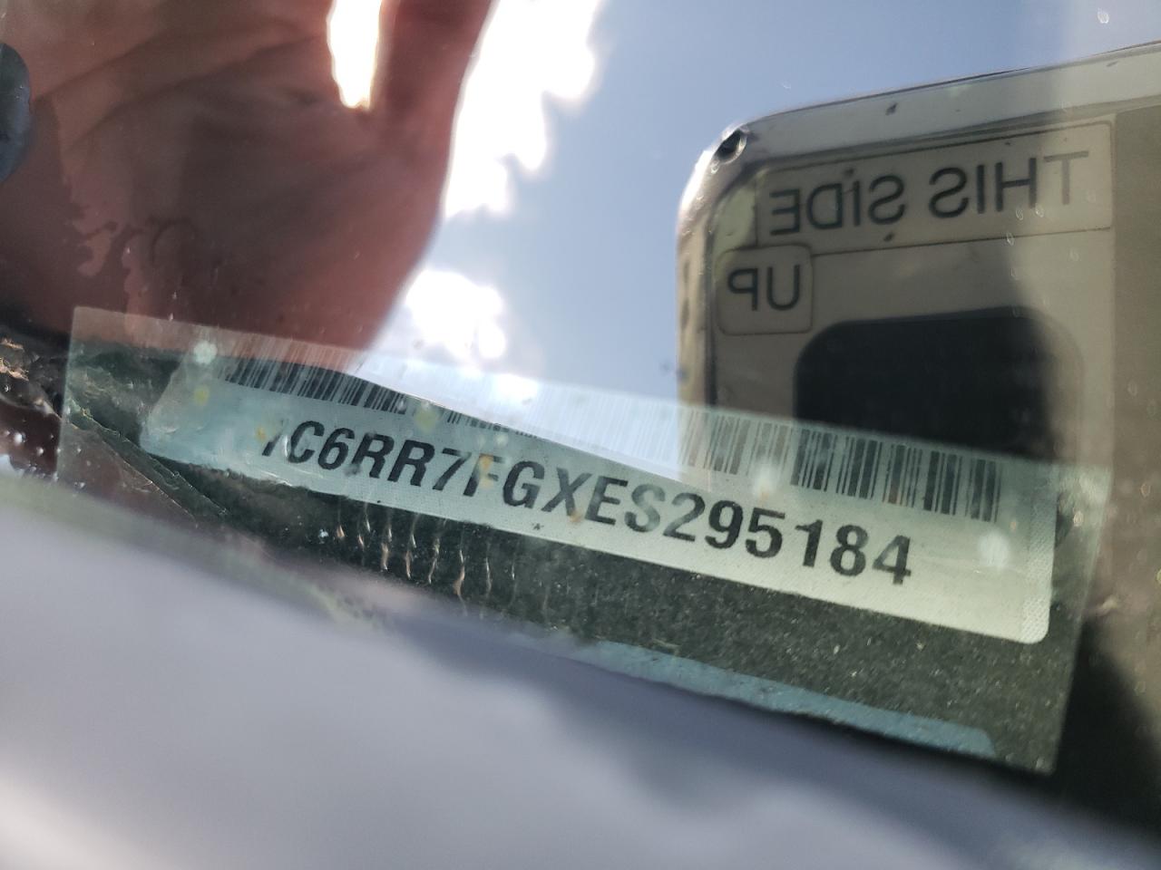 2014 Ram 1500 St VIN: 1C6RR7FGXES295184 Lot: 61783015