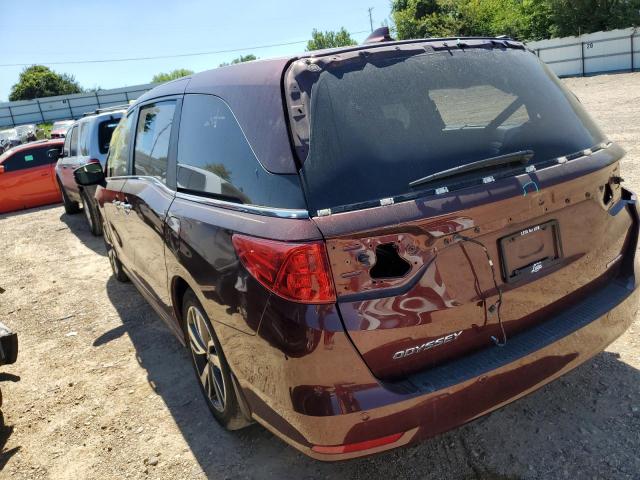  HONDA ODYSSEY 2021 Burgundy