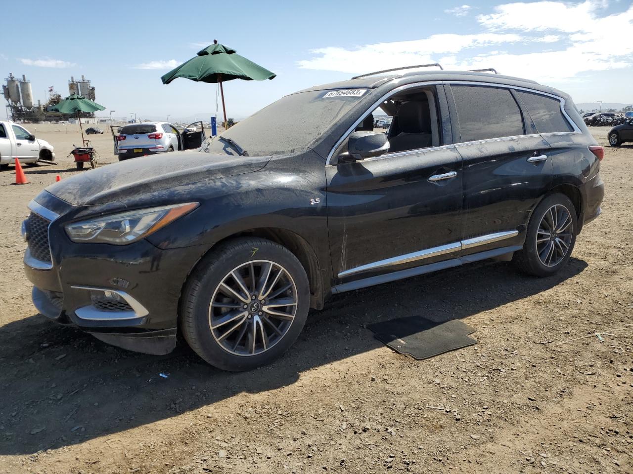 2016 Infiniti Qx60 за продажба в San Diego, CA - Side