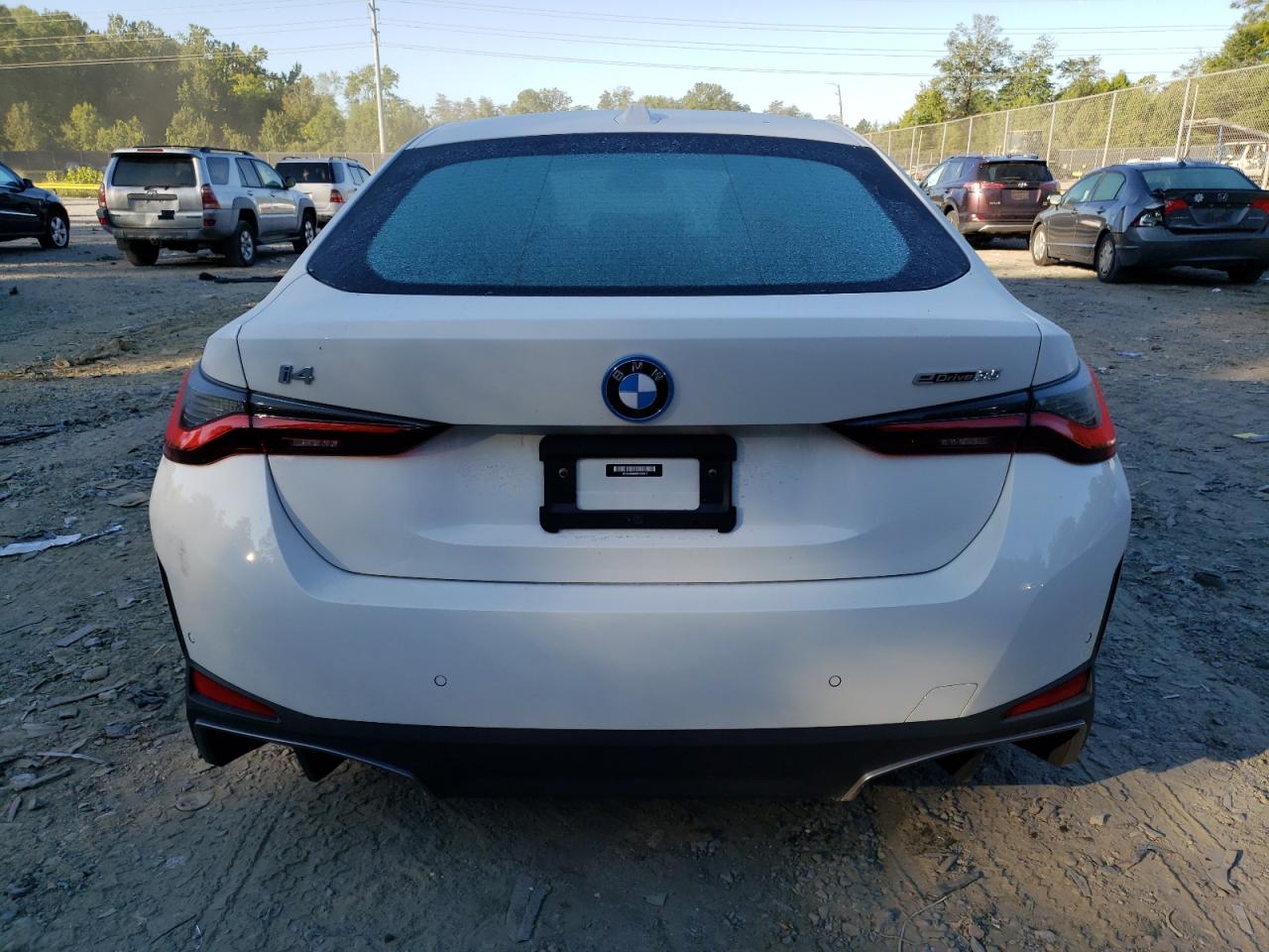 2023 BMW I4 Edrive35 VIN: WBY43AW08PFP93317 Lot: 66511463