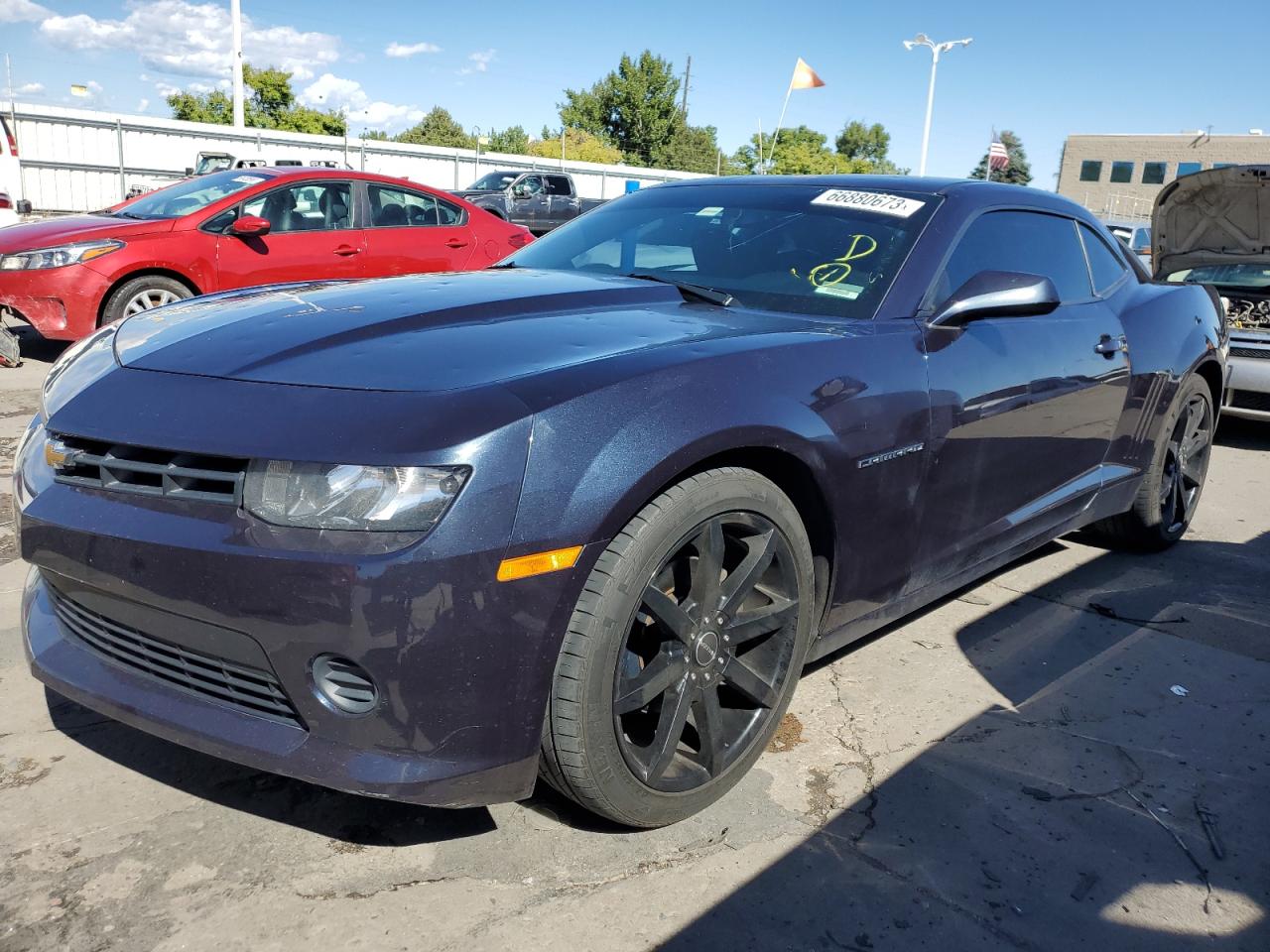 2014 Chevrolet Camaro Ls VIN: 2G1FA1E39E9181220 Lot: 66880673