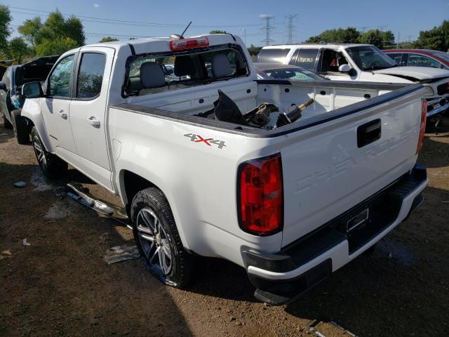  CHEVROLET COLORADO 2021 Белый