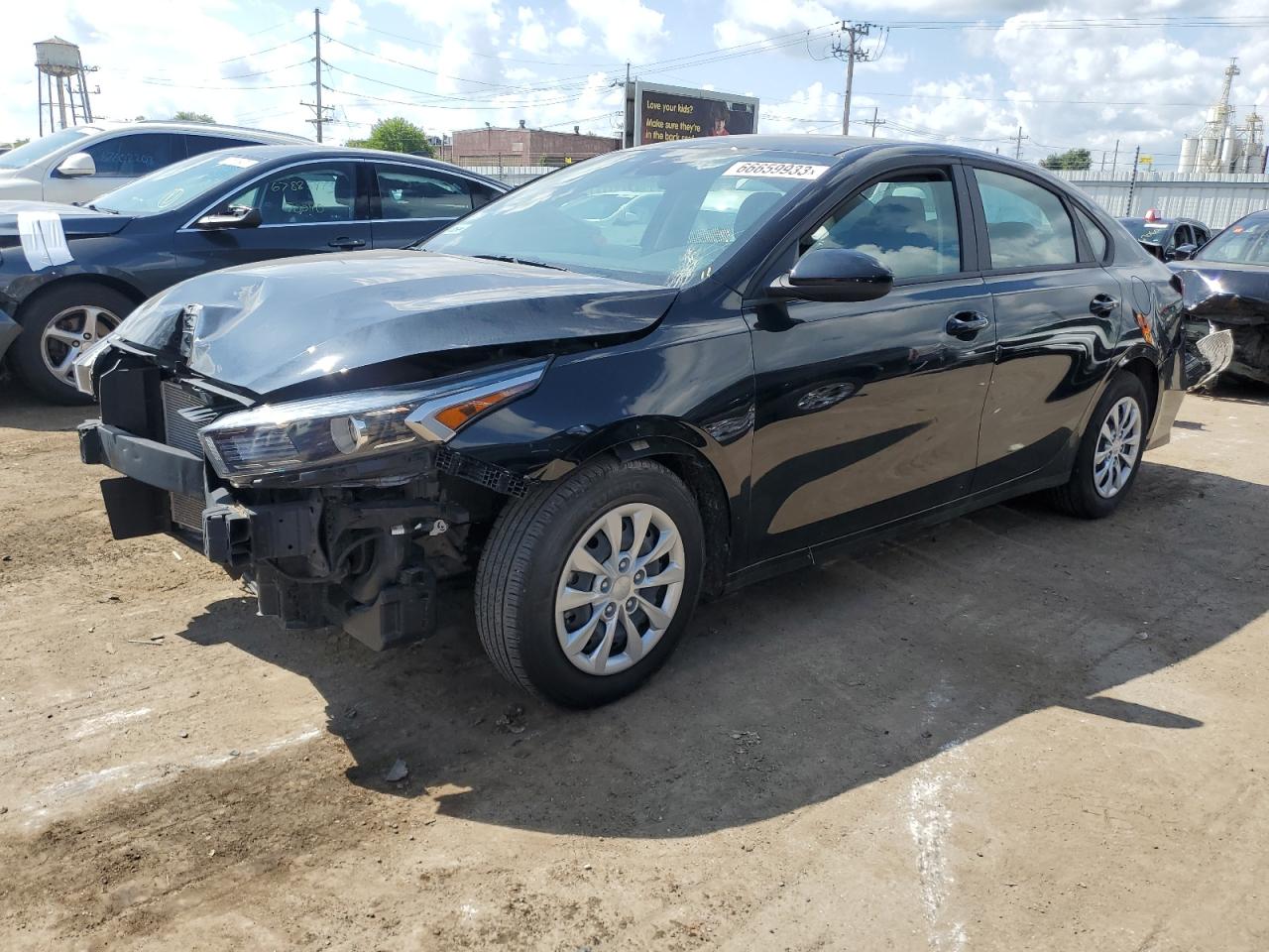 2022 Kia Forte Fe zu verkaufen in Dyer, IN - Front End