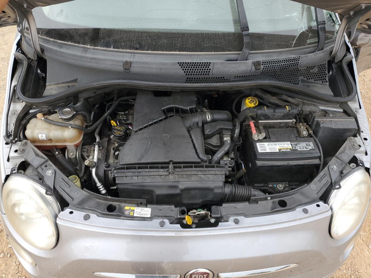 2015 Fiat 500 Pop VIN: 3C3CFFAR5FT680943 Lot: 70146963